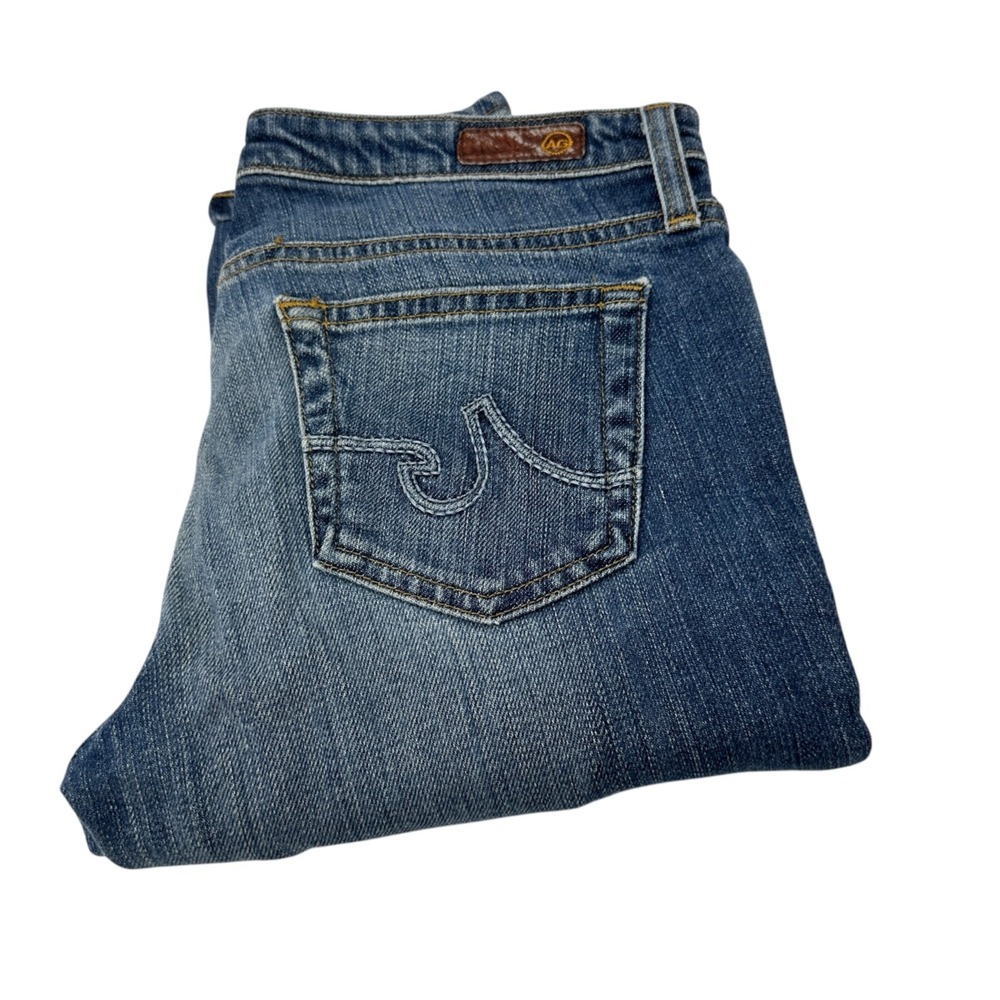 AG Adriano Goldschmied The Premiere Skinny Straight Women's Blue Jeans 27R